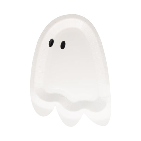 GHOST SHAPED PAPER PLATE